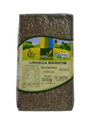 LINHAÇA MARROM 500G COOPERNATURAL