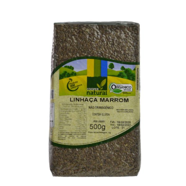 LINHAÇA MARROM 500G COOPERNATURAL