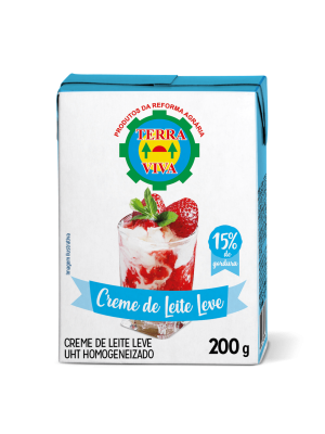 Creme de Leite  Terra Viva UHT 200g