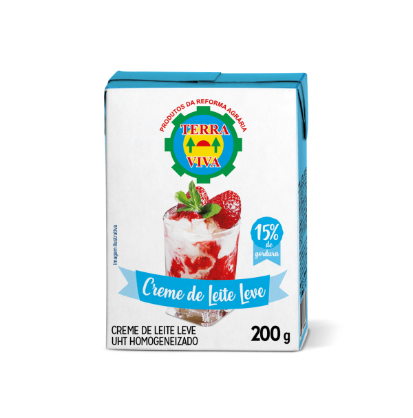 Creme de Leite  Terra Viva UHT 200g