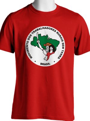 Camiseta Vermelha  MST P