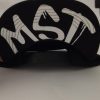 Boné aba reta preto logo MST