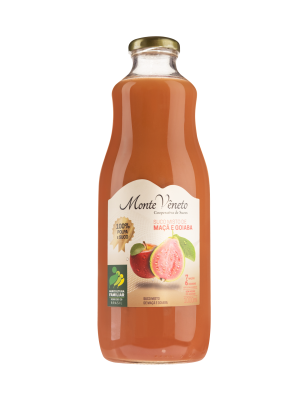 Suco-Misto-Maca-e-Goiaba-1000-ml-Sem-Fundo Suco Misto de Maçã e Goiaba 1L - Monte Veneto