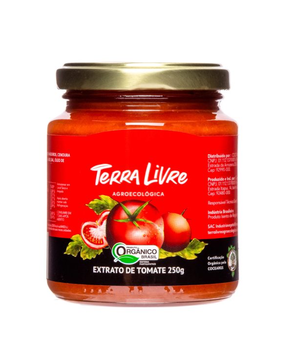 Extrato de Tomate 250g - Terra Livre