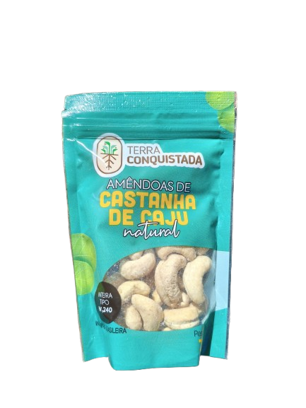 Castanha de Caju Natural 70g - Terra Conquistada