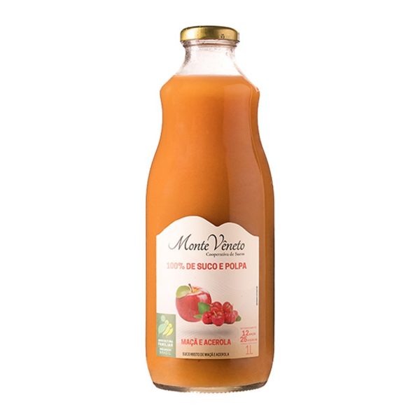Suco Misto de Maçã e Acerola 1L - Monte Vêneto
