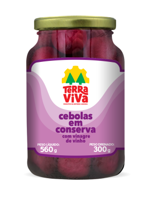CONSERVA-CEBOLA-VINHO-TV Cebolas em Conserva com Vinagre de Vinho - Terra Viva