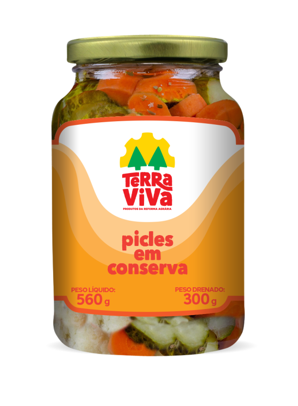 Picles em conserva - Terra Viva