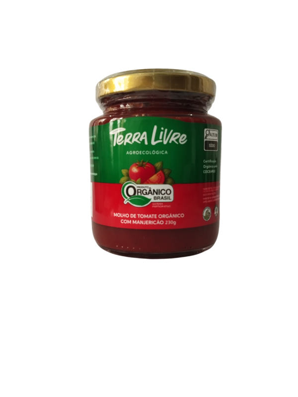 Molho de tomate c/ Manjericão