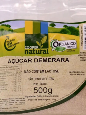 Açúcar Demerara - Coopernatural 500g