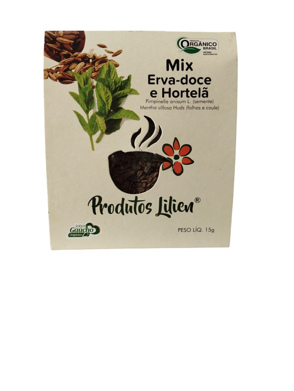 Chá Mix de Erva doce e Hortelã 15g