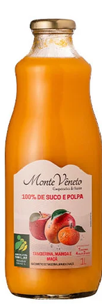 Suco Misto Tangerina Manga e Maçã 1L